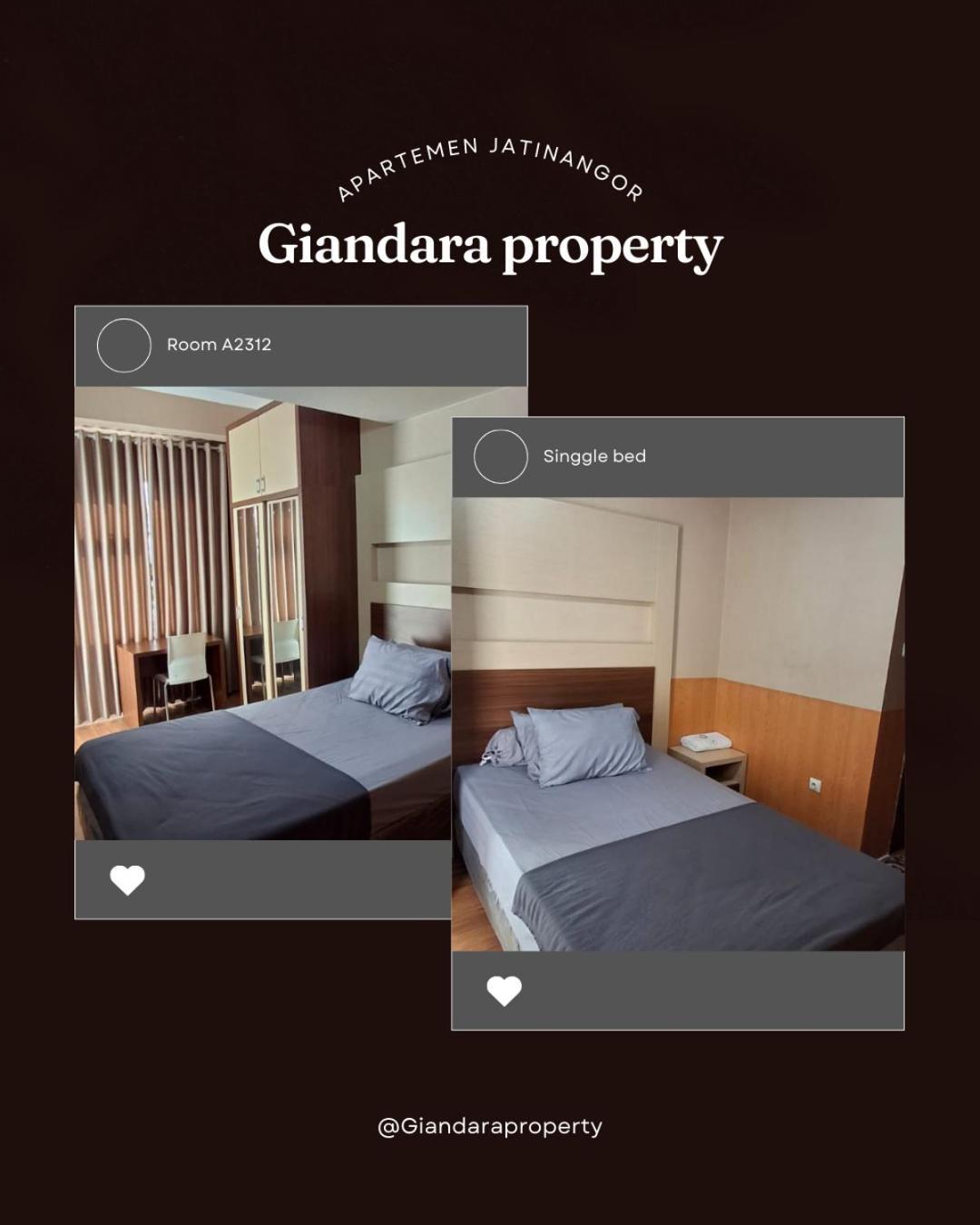 Easton Park Residence Jatinangor - Giandara Sayang Eksteriør billede